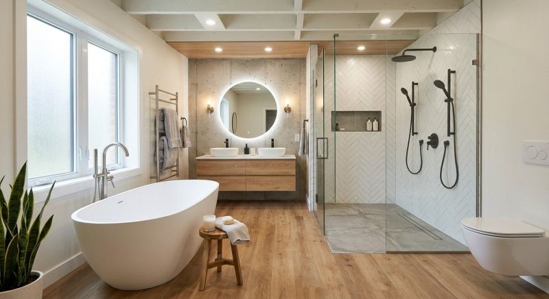 Basement Bathroom Remodeling in Wayne County, MI