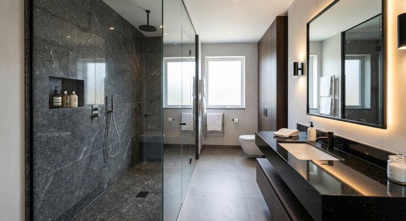 Granite Shower Installation in Wayne County, MI