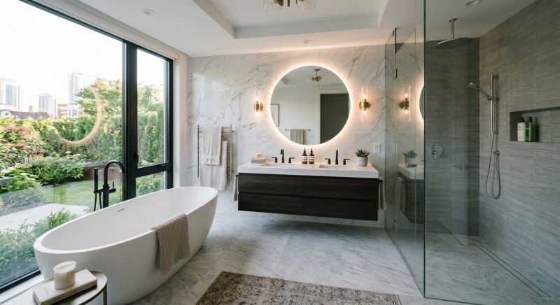 Luxury Bathroom Installation in Wayne County, MI